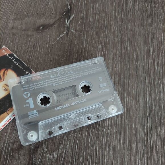 Michael Jackson Who Is It cassette single Oprah Winfrey Special Intro - Picture 4 of 4